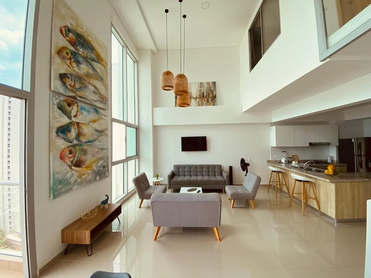 Duplex en condominio cerca a playa/casco histórico Cartagena